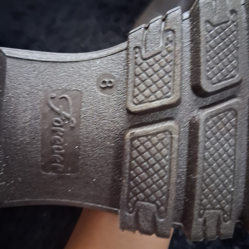 Forever Link Black Combat Boots